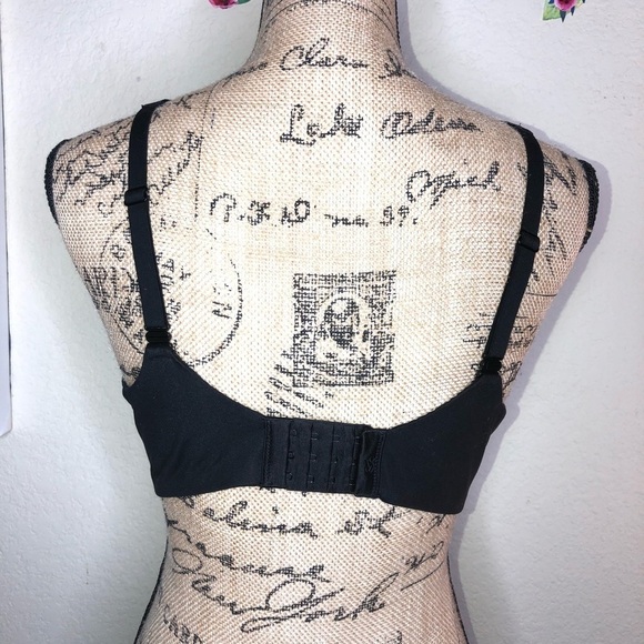 Victoria’s Secret Body by Victoria Adjustable Black & Tan Lace Bra Size 36DD - Picture 5 of 6